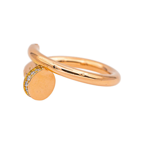 Bague 51 Cartier Bague Juste un clou Or rose Diamant 58 Facettes 5422080RV