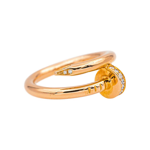 Bague 51 Cartier Bague Juste un clou Or rose Diamant 58 Facettes 5422080RV