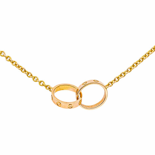 Collier Cartier Collier Love Or rose 58 Facettes 5422121RV