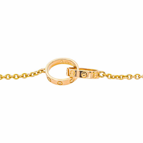 Collier Cartier Collier Love Or rose 58 Facettes 5422121RV