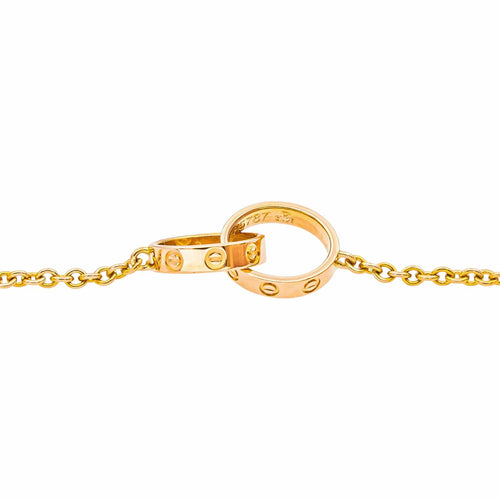Collier Cartier Collier Love Or rose 58 Facettes 5422121RV