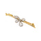 Broche Broche Or jaune, Or blanc Diamant 58 Facettes 5488798CN