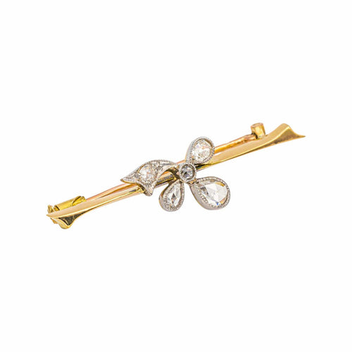 Broche Broche Or jaune, Or blanc Diamant 58 Facettes 5488798CN