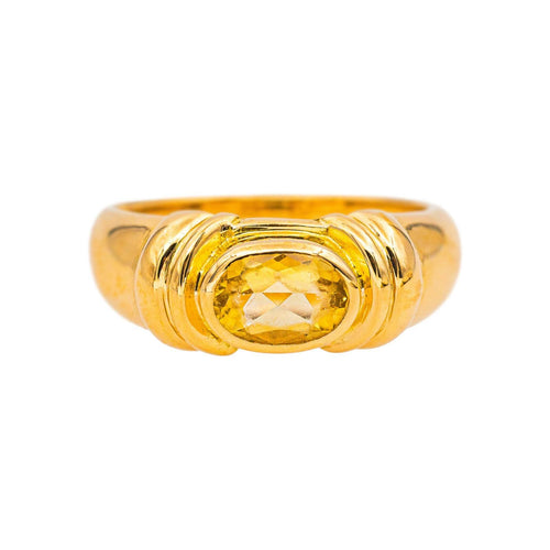 Bague 51 Bague Or jaune Citrine 58 Facettes 5442203RV