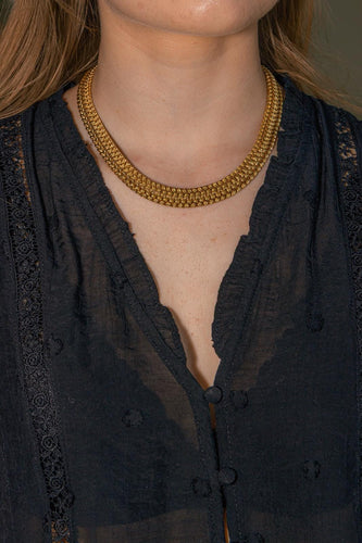 Collier Gay Frères Collier Maille souple Or jaune 58 Facettes 5527392CN