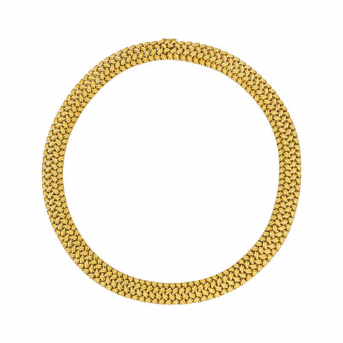 Collier Gay Frères Collier Maille souple Or jaune 58 Facettes 5527392CN