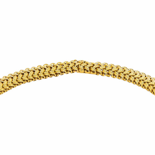 Collier Gay Frères Collier Maille souple Or jaune 58 Facettes 5527392CN