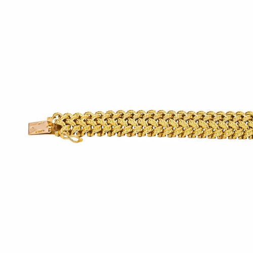 Collier Gay Frères Collier Maille souple Or jaune 58 Facettes 5527392CN