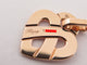 Pendentif Poiray Cœur Entrelacé PM - Pendentif en or rose 18k 58 Facettes 274336