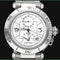 Montre Cartier Pasha - Montre automatique GMT réserve de marche en acier 38 mm 58 Facettes MT46243