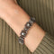 Bracelet Bracelet ancien en or rose et argent, diamants 58 Facettes BO/2200126