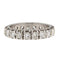 Bague 59 Bague eternity vintage - Diamants en or blanc 18 kt 3,06 ct 58 Facettes G3926