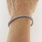 Bracelet Bracelet élastique vintage en or blanc 18 ct et diamants 8,42 ct 58 Facettes G3924