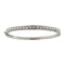 Bracelet Bracciale rigide - Bracelet en or blanc 18 ct avec diamants 2,79 ct 58 Facettes G3922