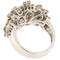Bague 55 Bague - Diamants taille brillant en or blanc 18 kt 58 Facettes G3910