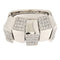Bague 54 Bague - Or blanc 750 avec diamants taille brillant 58 Facettes G3908