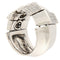 Bague 54 Bague - Or blanc 750 avec diamants taille brillant 58 Facettes G3908