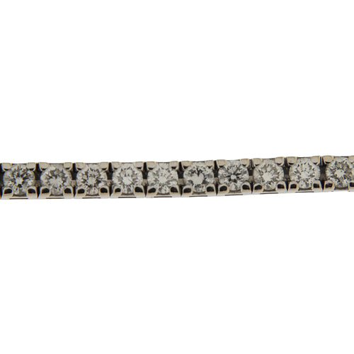 Bracelet Bracelet tennis - Bracelet en or blanc 18 ct et diamants 4,30 ct 58 Facettes G3905