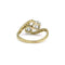 Bague 51 Toi & Moi - Bague en or jaune, or blanc et diamants 58 Facettes 250320R