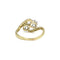 Bague 51 Toi & Moi - Bague en or jaune, or blanc et diamants 58 Facettes 250320R