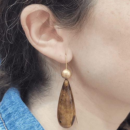 Boucles d'oreilles Boucles d’oreilles - Corail doré en or 18k 58 Facettes TA67