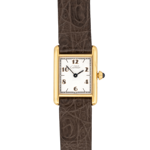 Montre Cartier Tank Must - Montre SM à cadran arabe (édition limitée) 58 Facettes 510