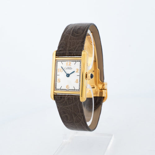 Montre Cartier Tank Must - Montre SM à cadran arabe (édition limitée) 58 Facettes 510