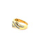 Bague 56 Eternal Waves - Bague en or blanc 750 et diamants taille baguette 58 Facettes 50453
