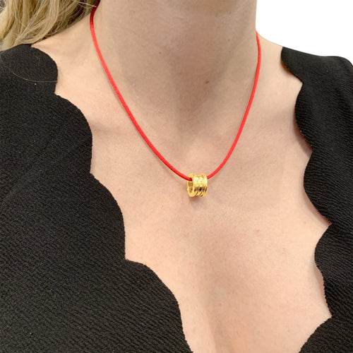Pendentif Pendentif BULGARI, « B.zero1 », or jaune. 58 Facettes 35559