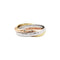 Bague 56 Bague Cartier, "Trinity", 3 ors, petit modèle. 58 Facettes 35580