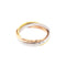 Bague 56 Bague Cartier, "Trinity", 3 ors, petit modèle. 58 Facettes 35580