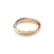 Bague 56 Bague Cartier, "Trinity", 3 ors, petit modèle. 58 Facettes 35580