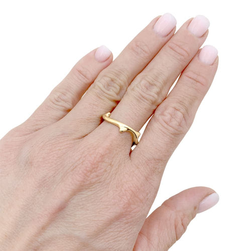 Bague 54 Bague Dior, "Bois de Rose", or jaune. 58 Facettes 35611