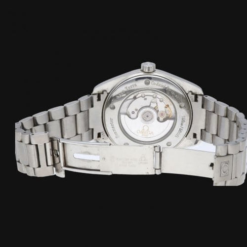 Montre Omega Seamaster Aqua Terra - Montre automatique homme en acier 42 mm 58 Facettes MT46354