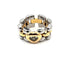 Bague 56 Chopard Happy Diamonds L.U.C - Bague articulée en or jaune 18 carats 58 Facettes 260047
