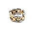 Bague 56 Chopard Happy Diamonds L.U.C - Bague articulée en or jaune 18 carats 58 Facettes 260047