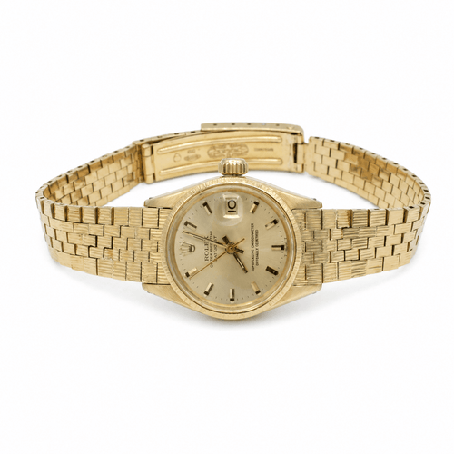 Montre Rolex Datejust - Montre vintage 26 mm en or jaune 18 carats 58 Facettes 1.0000085/1