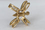 Pendentif Pendentif papillon en or blanc/jaune 18 kt et diamants 58 Facettes pendant