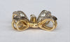 Pendentif Pendentif papillon en or blanc/jaune 18 kt et diamants 58 Facettes pendant
