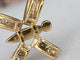 Pendentif Pendentif papillon en or blanc/jaune 18 kt et diamants 58 Facettes pendant