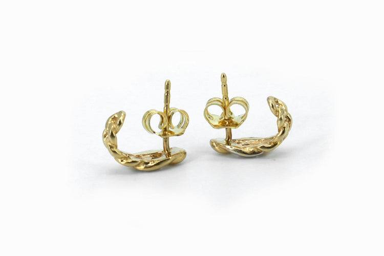 Boucles d'oreilles Mini créoles - Boucles d’oreilles en or jaune 18 carats et diamants 58 Facettes Mini Créoles 149/8