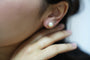 Boucles d'oreilles Boucles d’oreilles clips - Perles de culture en or rose 18 carats 58 Facettes Boucles d'oreilles 149-10