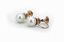Boucles d'oreilles Boucles d’oreilles clips - Perles de culture en or rose 18 carats 58 Facettes Boucles d'oreilles 149-10