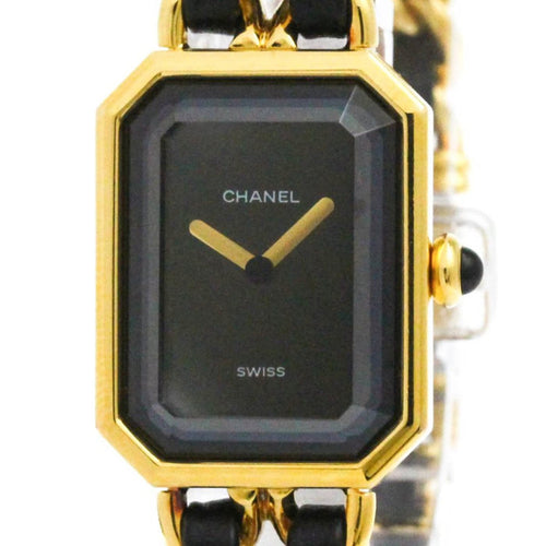 Montre Chanel Première Rock - Montre en métal plaqué et cuir 58 Facettes zjoh94hcl4