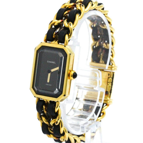 Montre Chanel Première Rock - Montre en métal plaqué et cuir 58 Facettes hj6oeowk5e