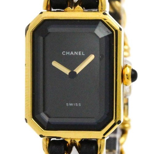Montre Chanel Première Rock - Montre en métal plaqué et cuir 58 Facettes hj6oeowk5e