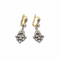 Boucles d'oreilles Boucles d'oreilles bouquet anciennes en or jaune et diamants 58 Facettes Boucles d'oreilles bouquet ancienne en or et diamants