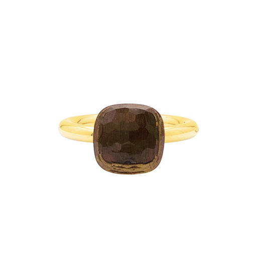 Bague 53 Bague Pomellato, "Nudo Classique", deux ors et quartz fumé. 58 Facettes 35602