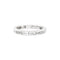 Bague 51 Bague Van Cleef & Arpels, alliance "Romance", platine et diamants baguettes. 58 Facettes 35590