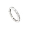 Bague 51 Bague Van Cleef & Arpels, alliance "Romance", platine et diamants baguettes. 58 Facettes 35590